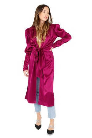 NONCHALANT | Bianca Overlet Jacket - Fuchsia