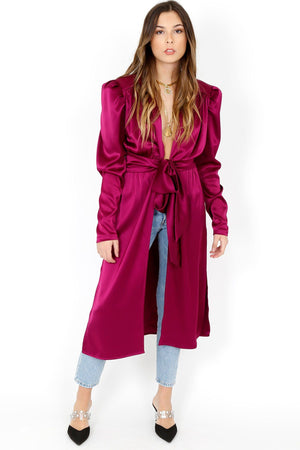 NONCHALANT | Bianca Overlet Jacket - Fuchsia