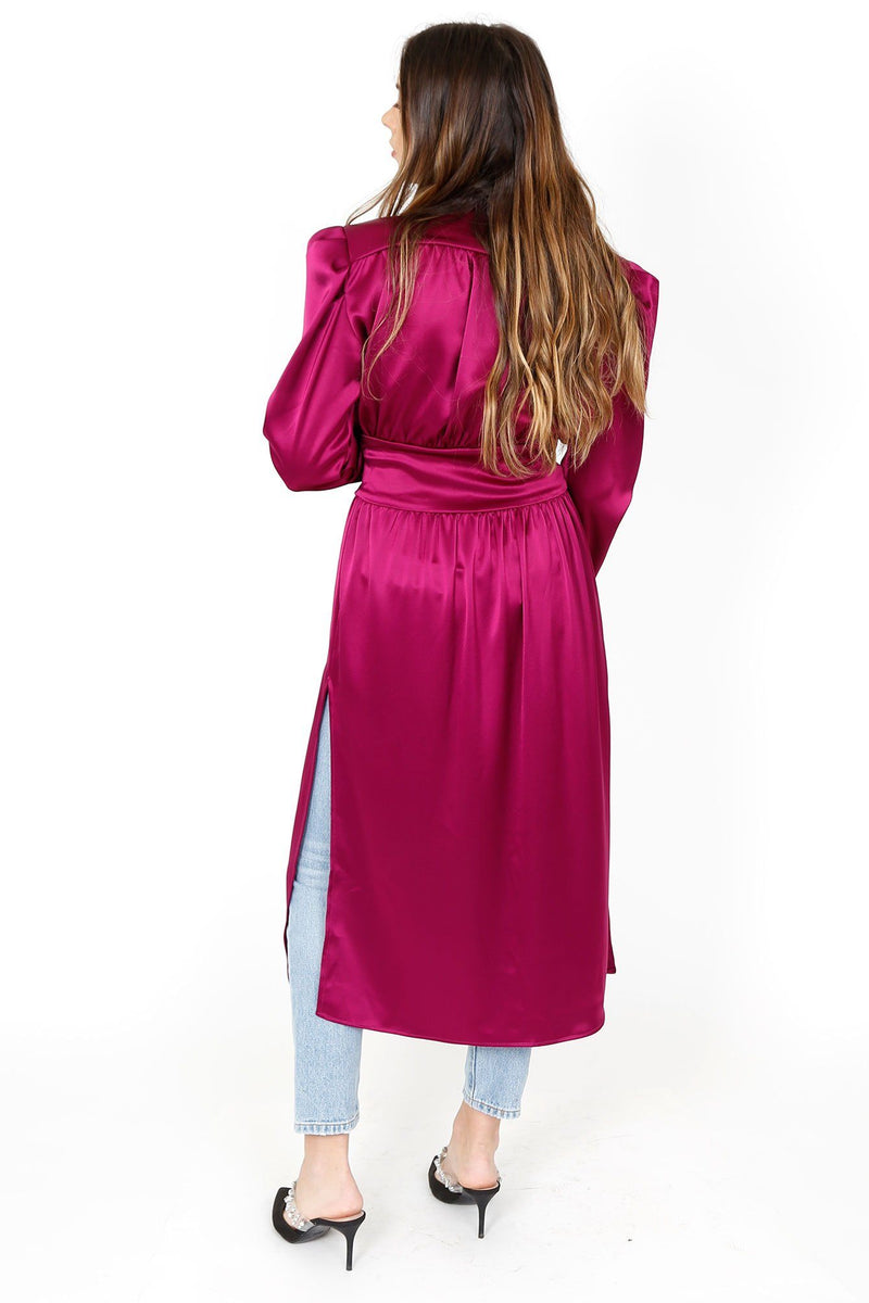 NONCHALANT | Bianca Overlet Jacket - Fuchsia