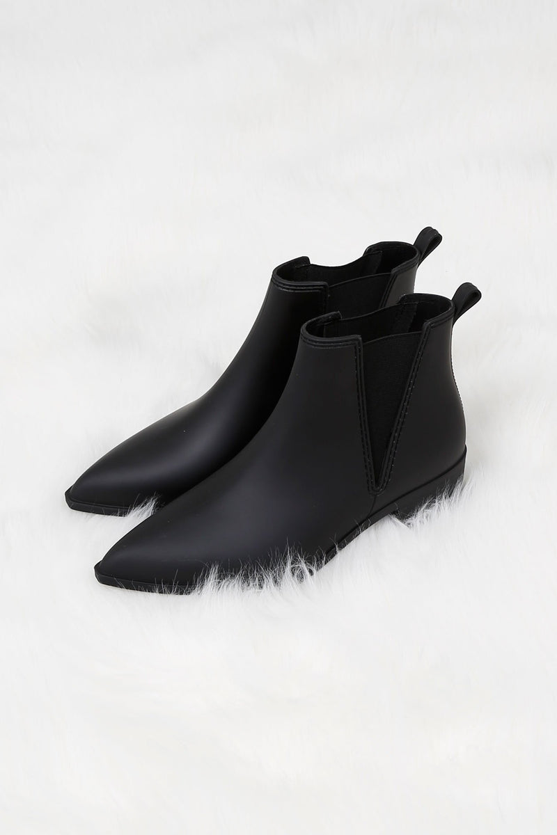 JEFFREY CAMPBELL | Mist Rainboot - Black