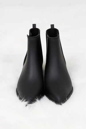 JEFFREY CAMPBELL | Mist Rainboot - Black