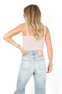 ASTR | Sunday Morning Knit Tank - Rose