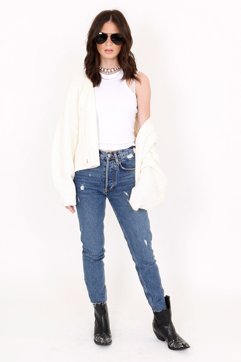 BOYISH | Billy High Rise Skinny - City Lights