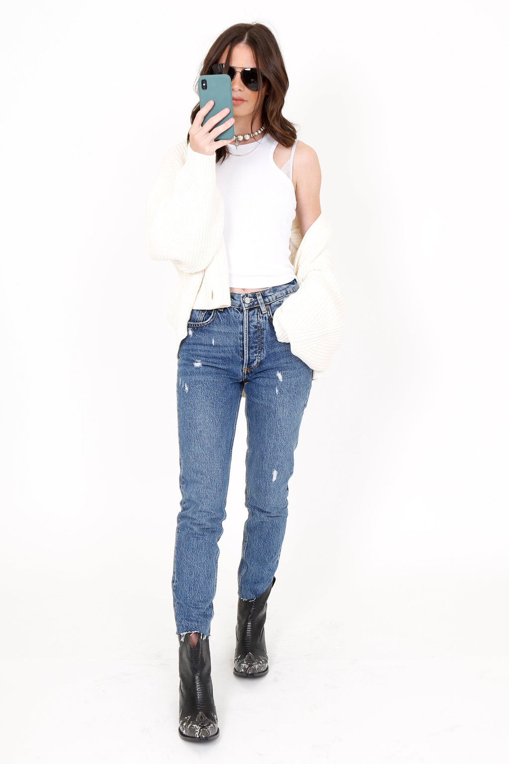 BOYISH | Billy High Rise Skinny - City Lights