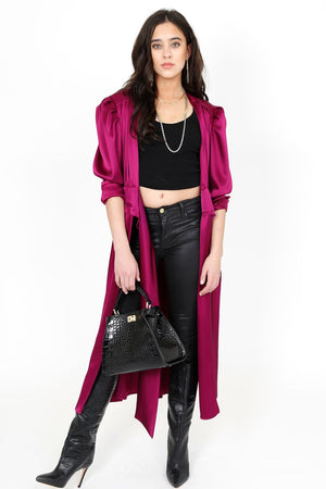 NONCHALANT | Bianca Overlet Jacket - Fuchsia