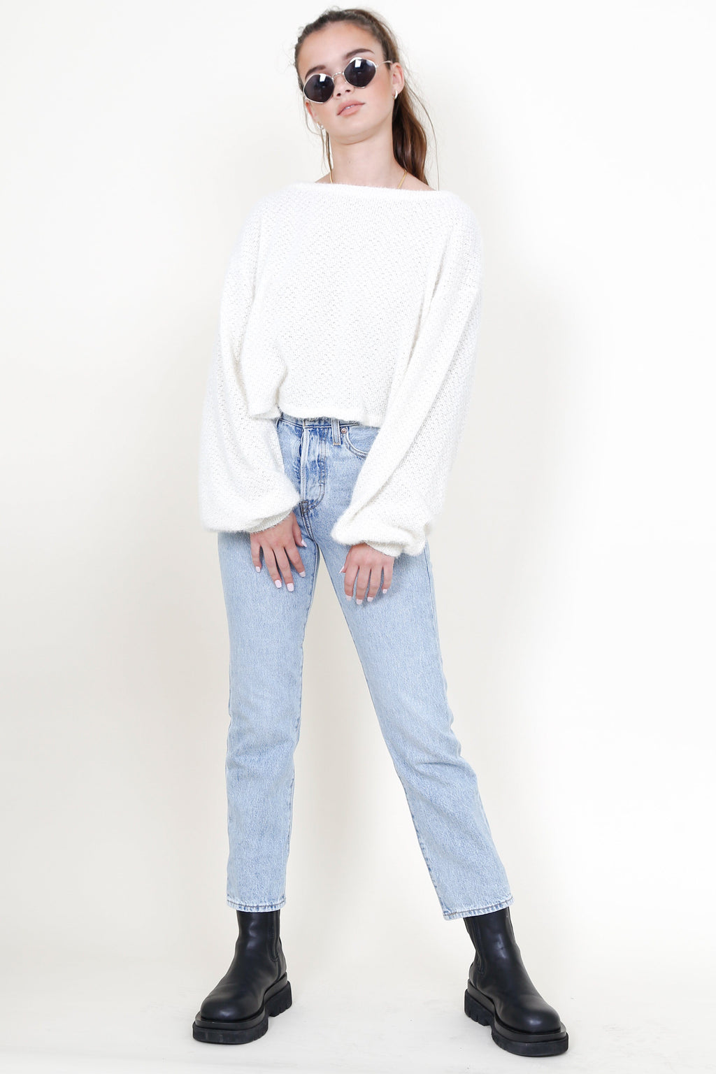 Cream of the Crop Sweater