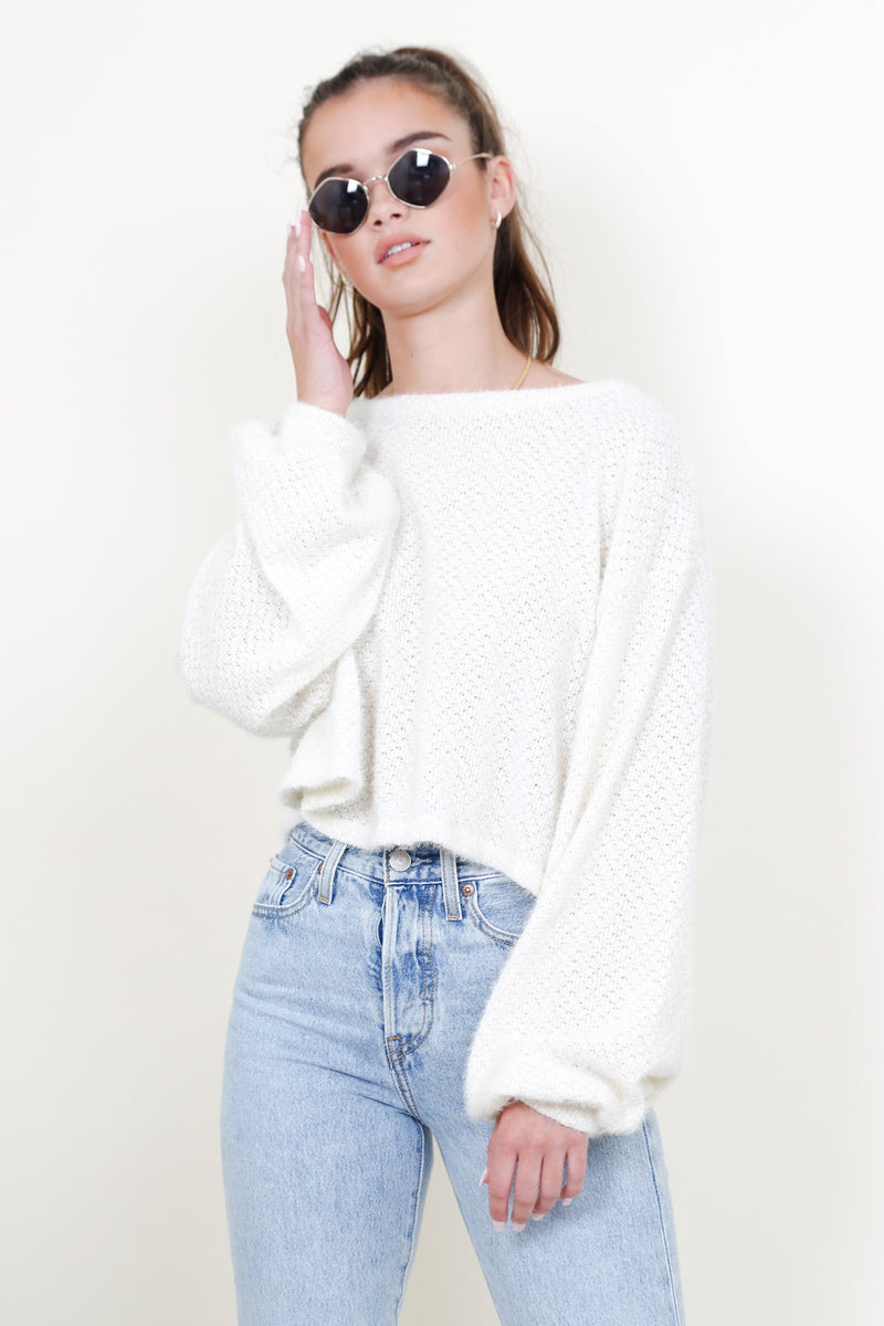 Cream of the Crop Sweater