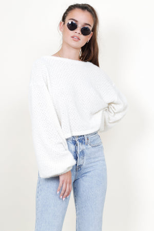 Cream of the Crop Sweater