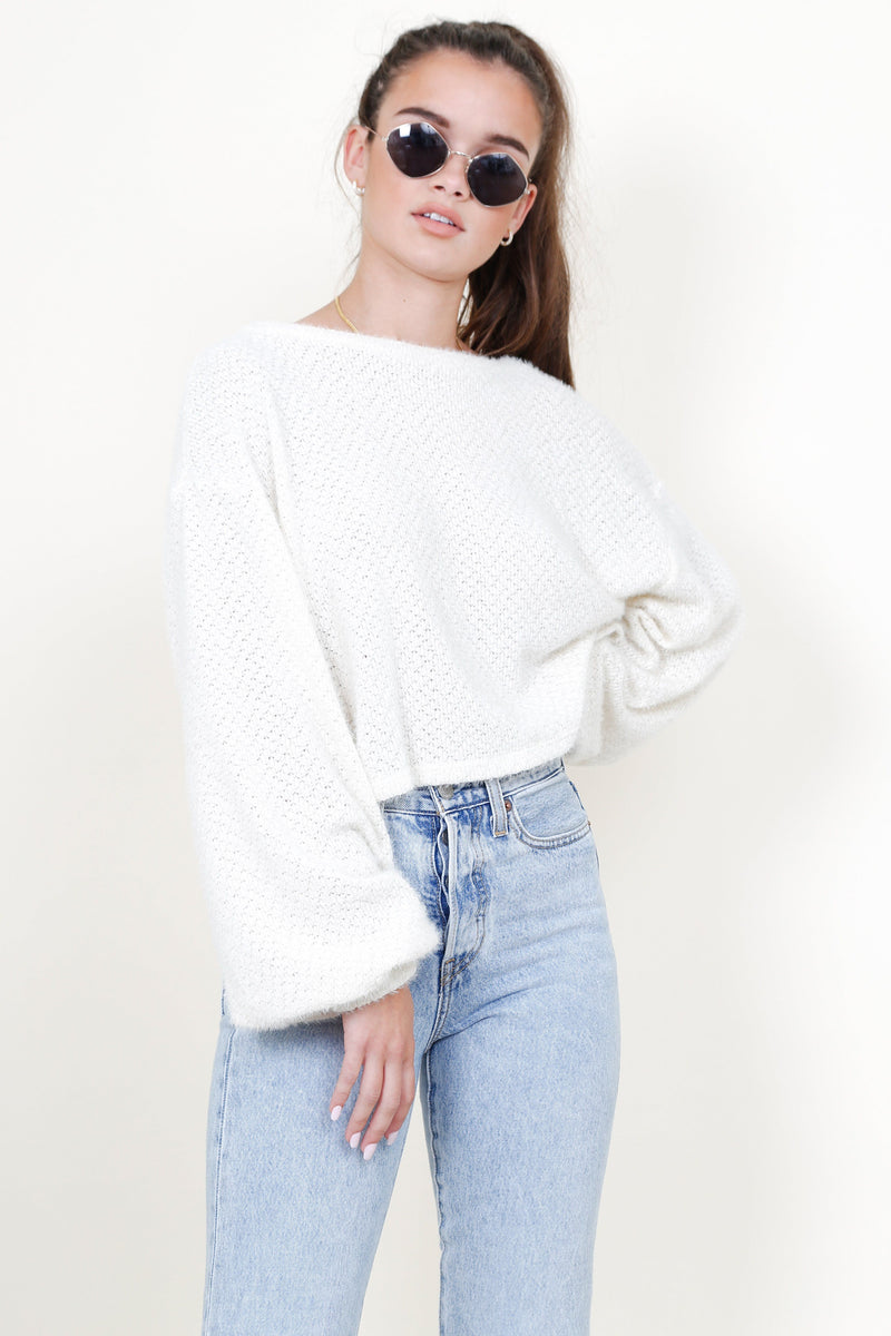 Cream of the Crop Sweater