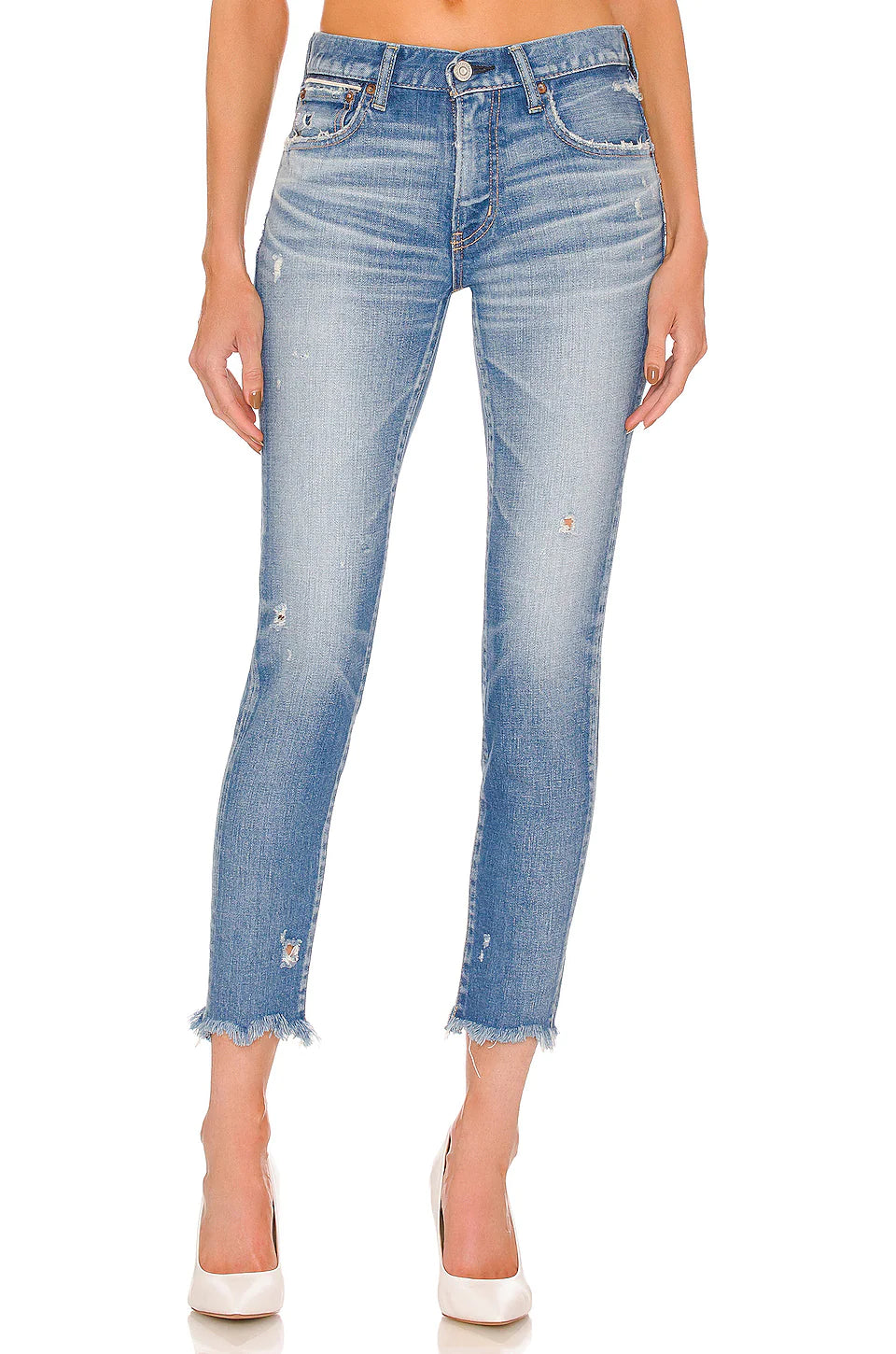 MOUSSY | MV Diana Skinny Long - Light Blu