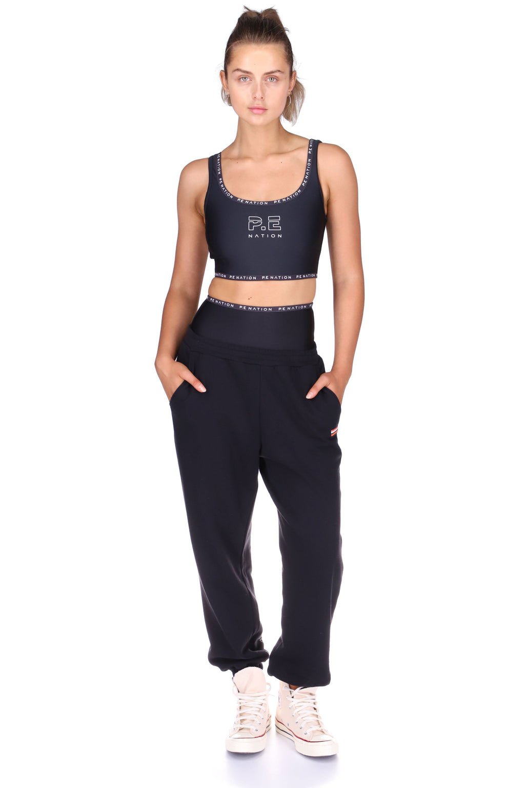 P.E NATION | Dynamic Trackpant - Black