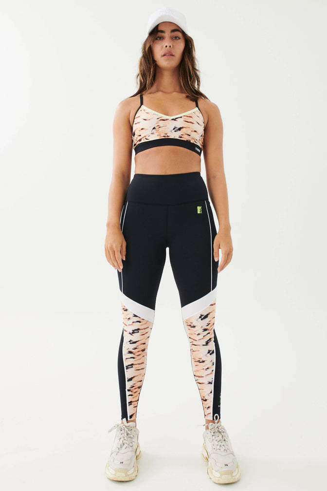 P.E NATION | Take Charge Legging - Black/Tiger