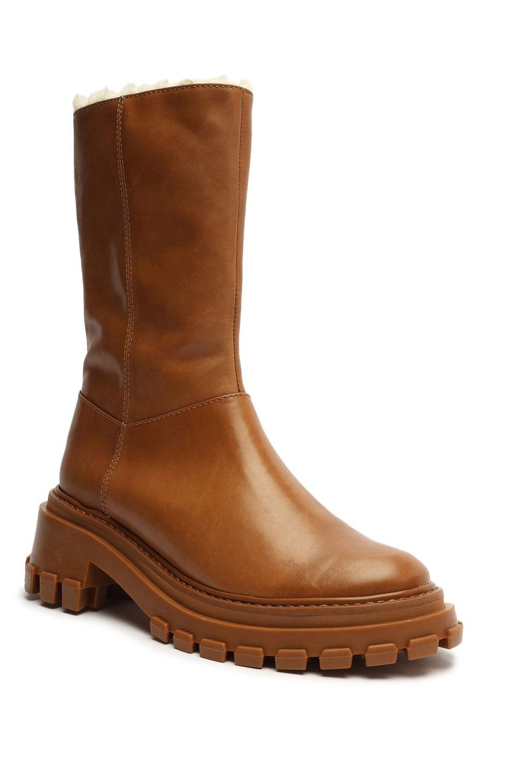 SCHUTZ | Juany Winter Lug Boot - Tan