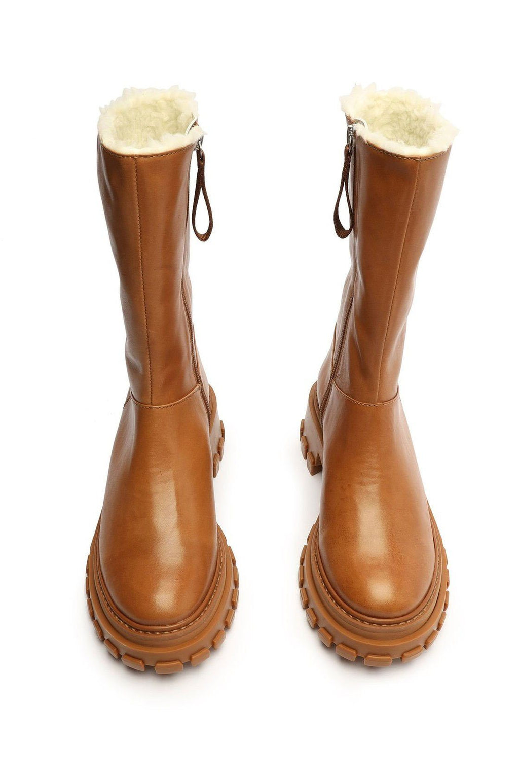 SCHUTZ | Juany Winter Lug Boot - Tan