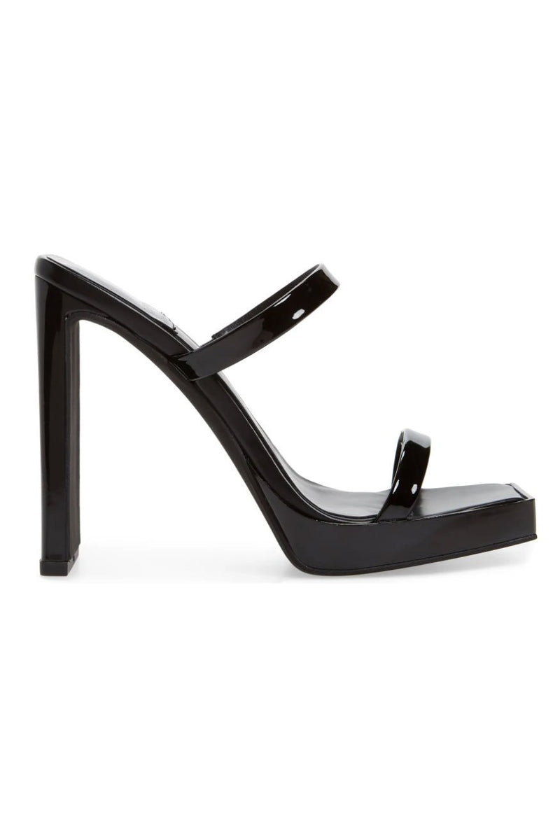 JEFFREY CAMPBELL | Hustler Platform Heel -Black Patent