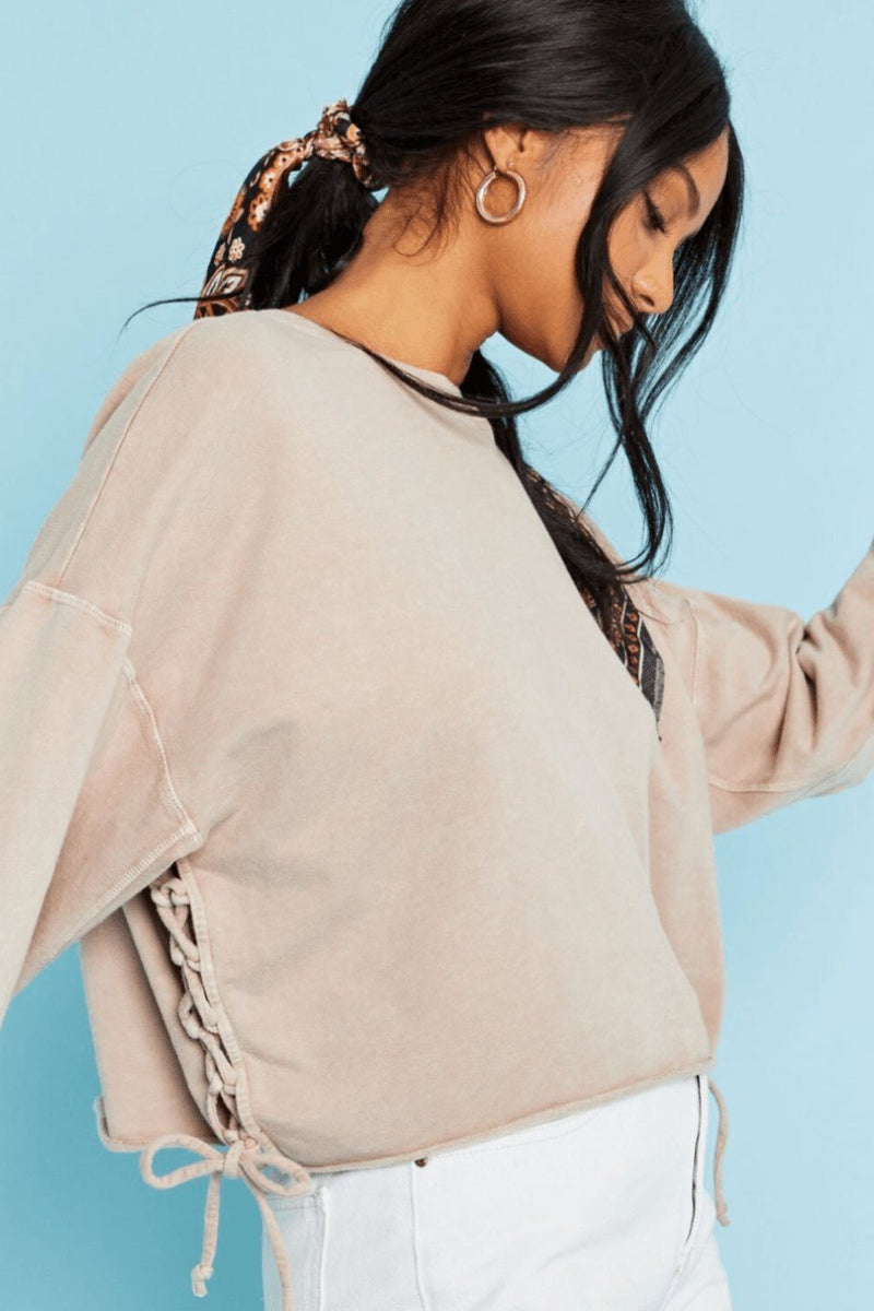 PROJECT SOCIAL T | Leora Sweatshirt - Cherry Blossom