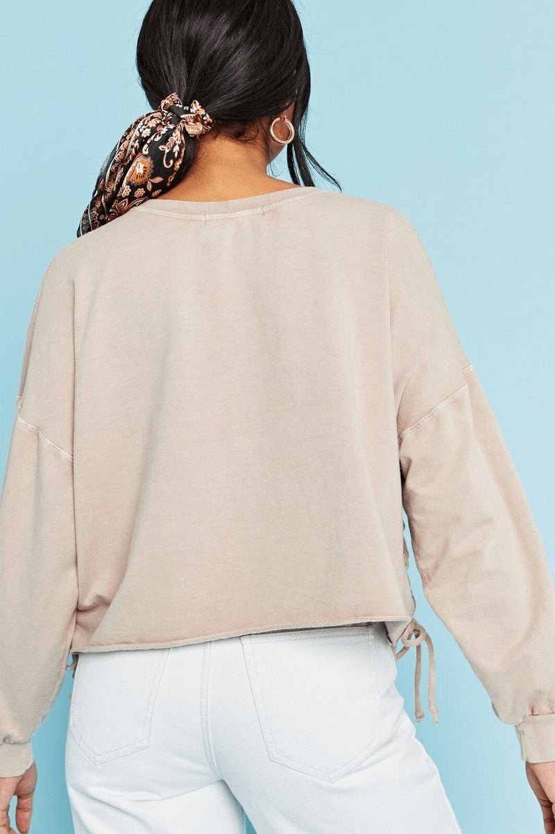PROJECT SOCIAL T | Leora Sweatshirt - Cherry Blossom