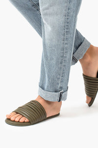 TKEES | Caro Sandal - Olive