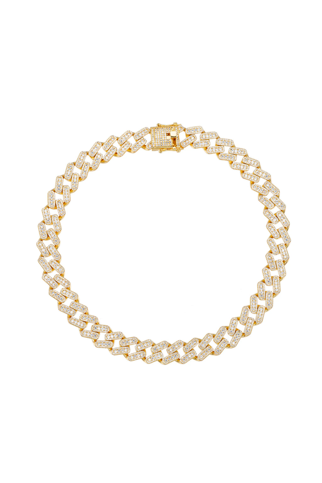 EYECANDY | Elizabeth 18K Collar Necklace-GOLD
