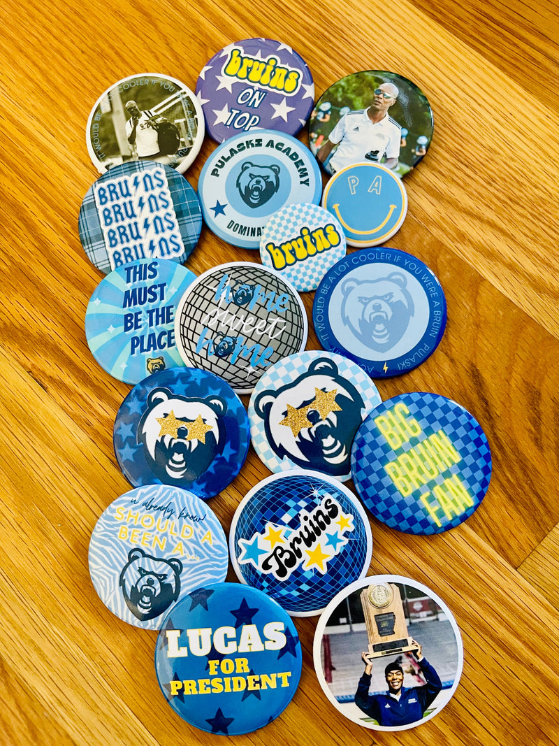 GAME DAY BUTTONS- PA