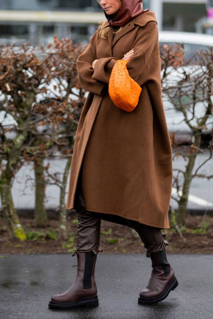 Chunky Lug Boot - Brown