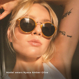 MELLER | Nyasa Sunglasses - Amber Sea
