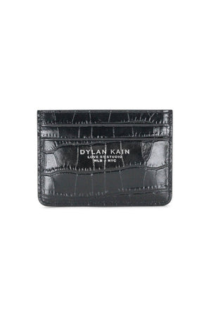 DYLAN KAIN | Heroine Card Holder - Black Croc