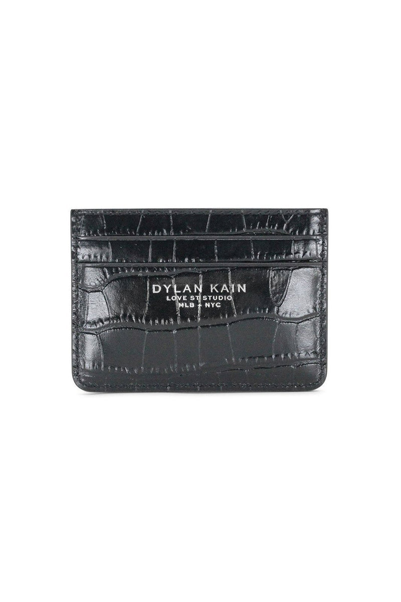 DYLAN KAIN | Heroine Card Holder - Black Croc